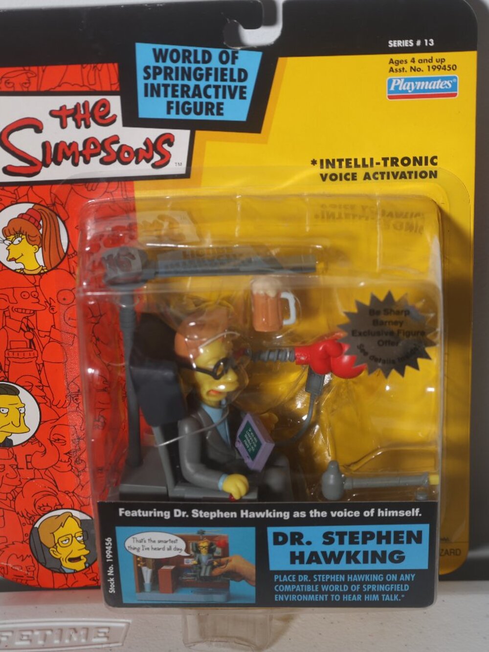 The Simpsons Dr. Stephen Hawking Action Figure World Of Springfield Series 13